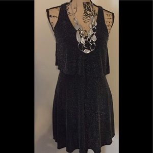 Black cocktail dress